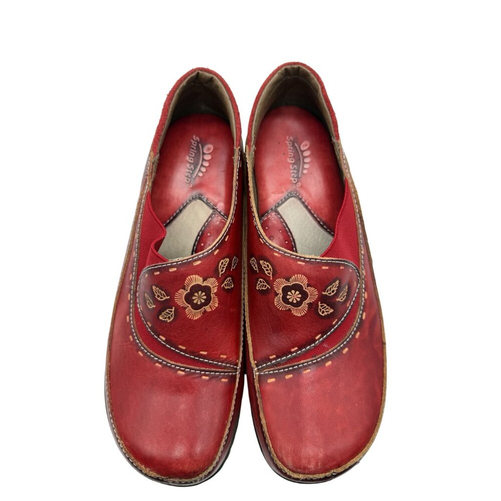 L'Artiste by Spring Step Burbank Leather Clogs, 9 - Picture 7 of 10